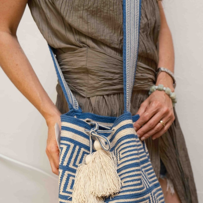 Sacs fourre-tout de marché et de plage Wayuu faits à la main