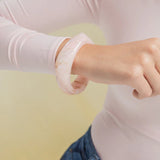 Sculpted Resin Bangle Bracelet