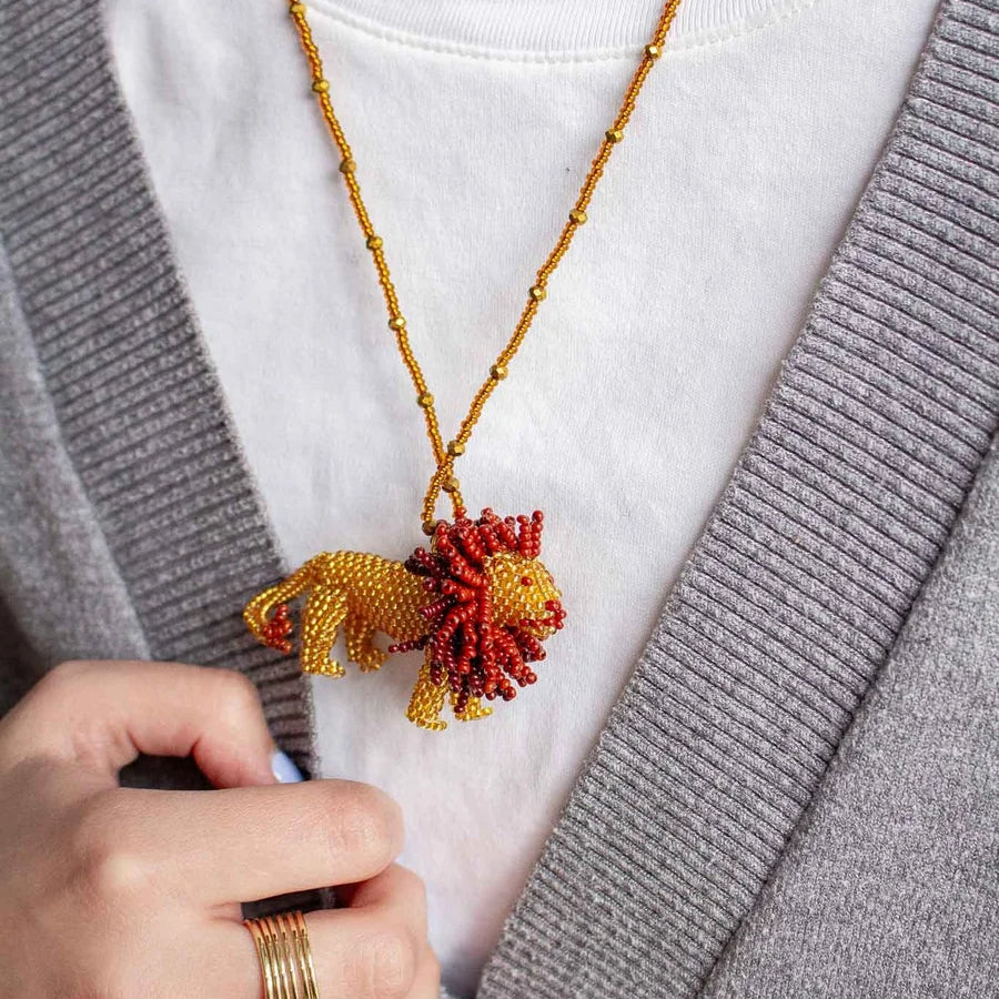 Handmade Oversized Miyuki Necklace