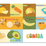 Kids Bilingual Book | First 100 Words in English and Spanish
