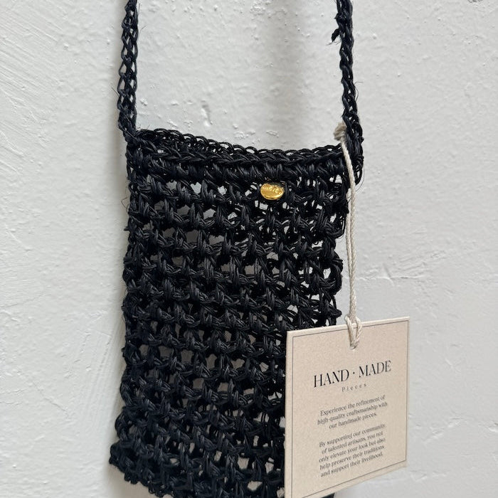 Malai Swim crochet handbag given with any Malai purchase. 