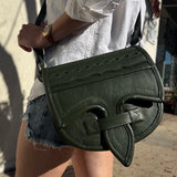 Traditional Rounded Carriel Handbag