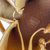 Yellow Tulip Mini Leather Bag