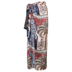 krystel pampa sarong on plain white background