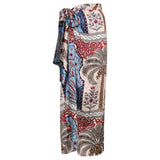 krystel pampa sarong on plain white background