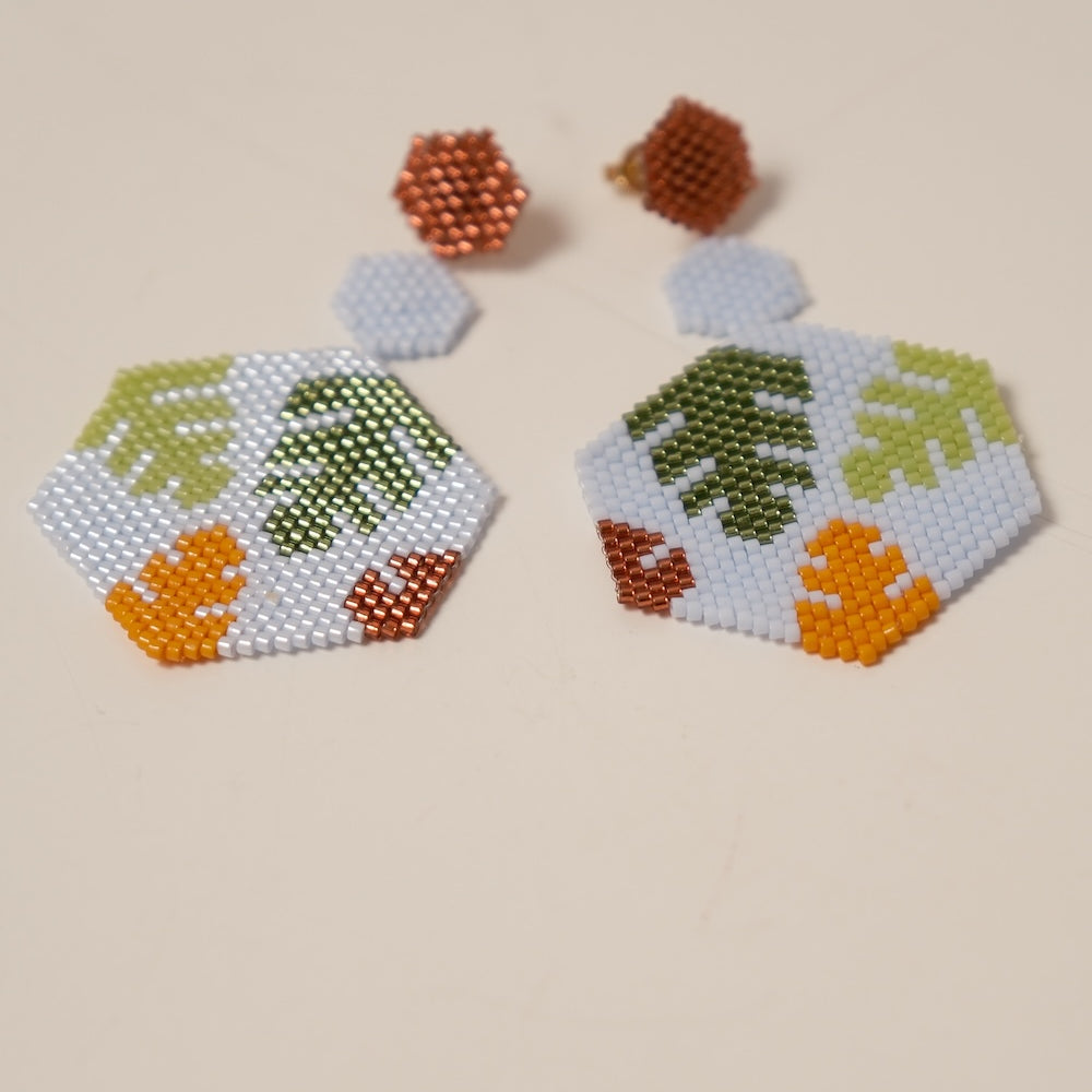 Miyuki Handbeaded Earrings