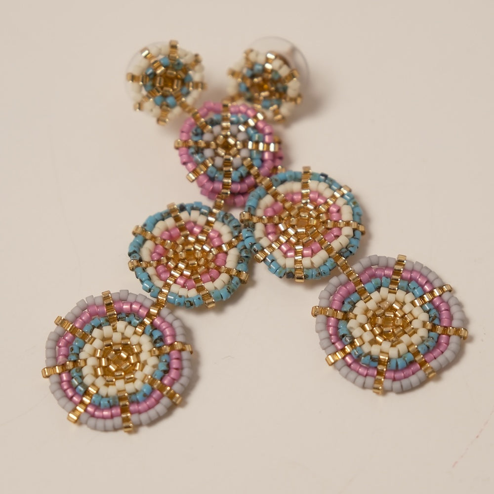 Miyuki Handbeaded Earrings