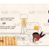 Kids Bilingual Book | The Life of Basquiat