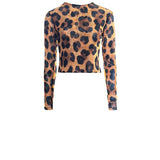 Long Sleeve Mesh Top