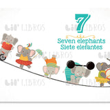 Kids Bilingual Book Un Elefante: Numbers/Números in English and Spanish