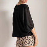 3/4 Sleeved Blouse - EVAMAIA