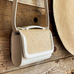 Belt Bag in Iraca White - EVAMAIA