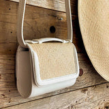 Belt Bag in Iraca White - EVAMAIA