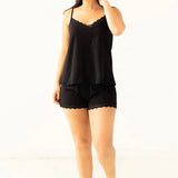 Birdies Short Set in Pima Cotton - EVAMAIA
