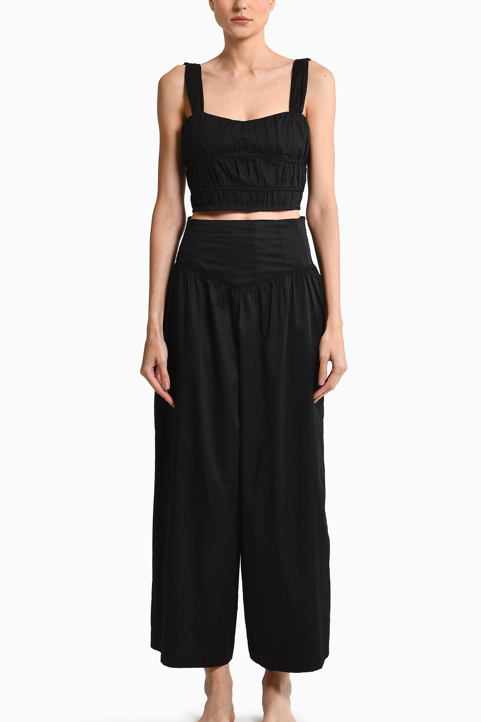 Camille Pants in Black - EVAMAIA