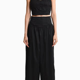 Camille Pants in Black - EVAMAIA