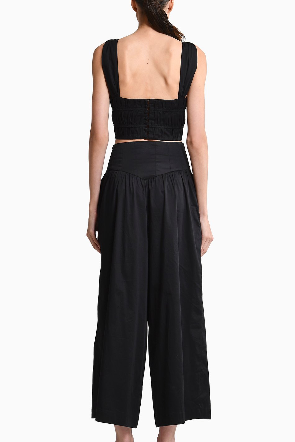 Camille Pants in Black - EVAMAIA