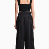 Camille Pants in Black - EVAMAIA