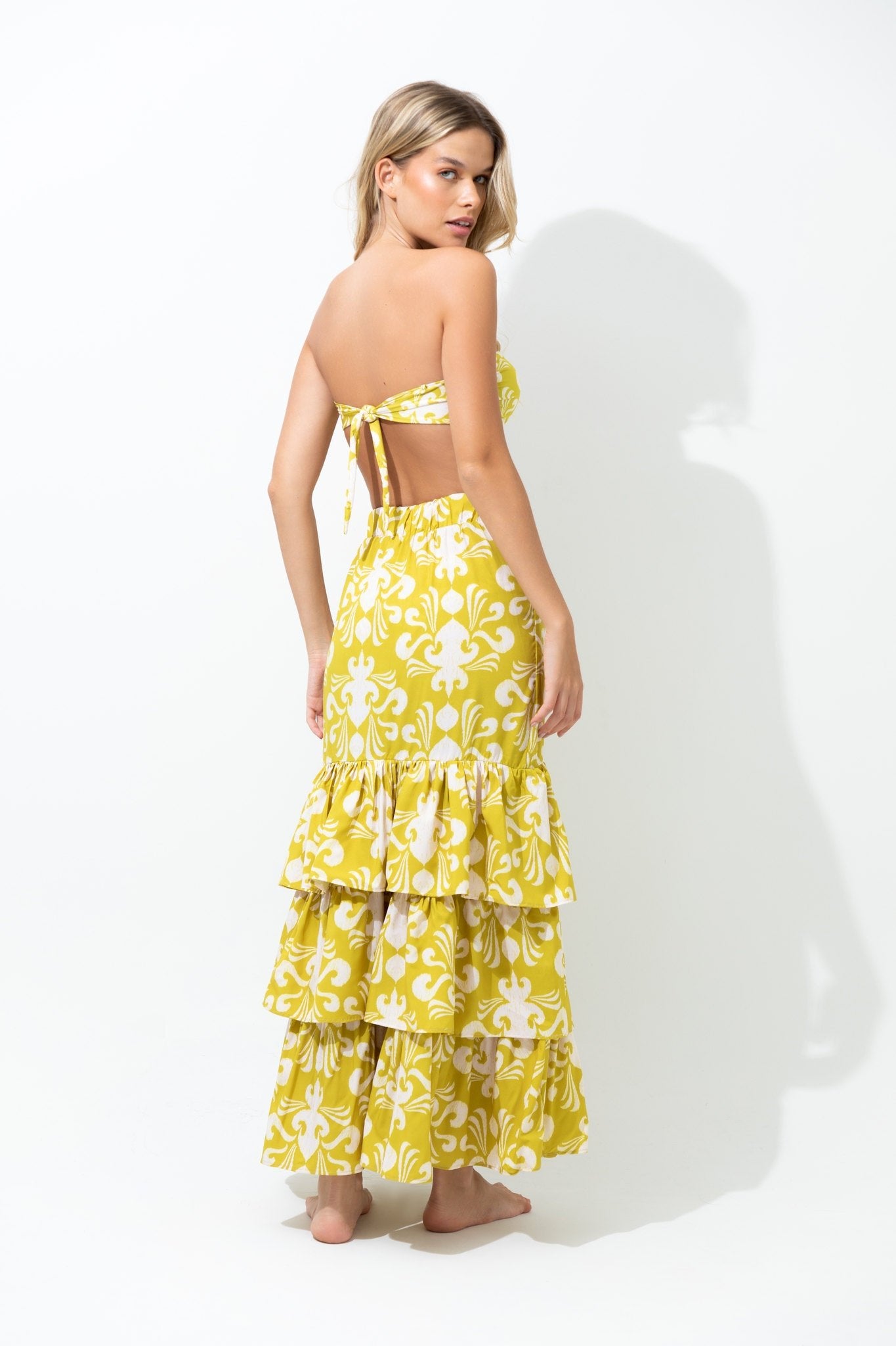 Capri Ruffle Skirt - One Size - EVAMAIA