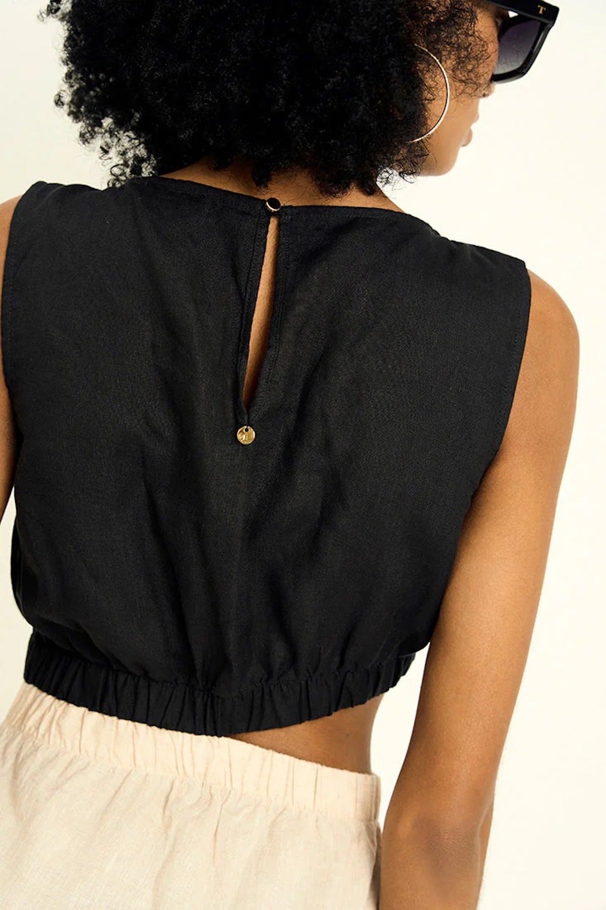 Color Block Side Cutout Dress - EVAMAIA