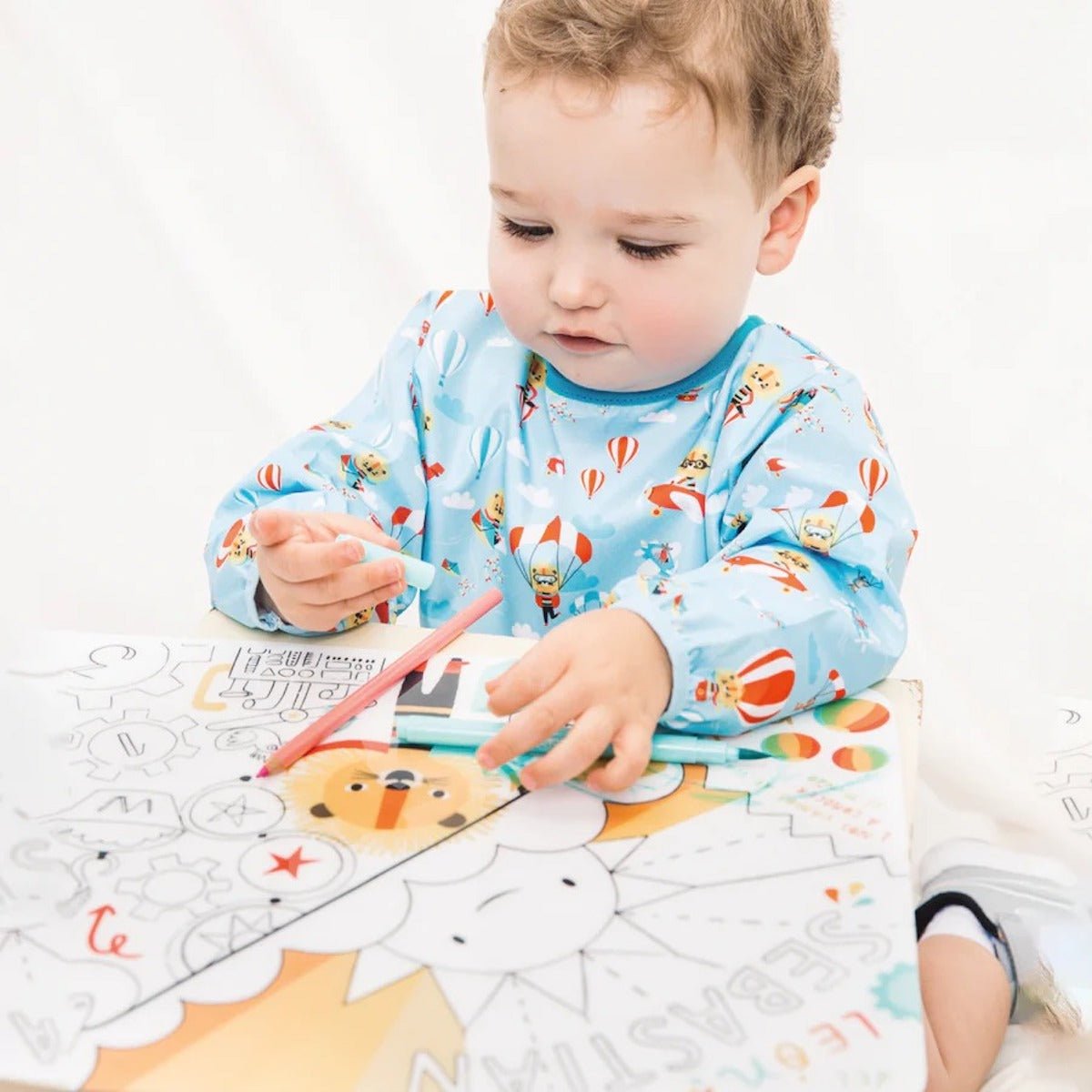 Coloring Placemat & Markers Kit - EVAMAIA