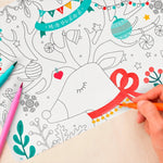 Coloring Placemat & Markers Kit - EVAMAIA