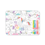 Coloring Placemat & Markers Kit - EVAMAIA