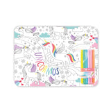 Coloring Placemat & Markers Kit - EVAMAIA