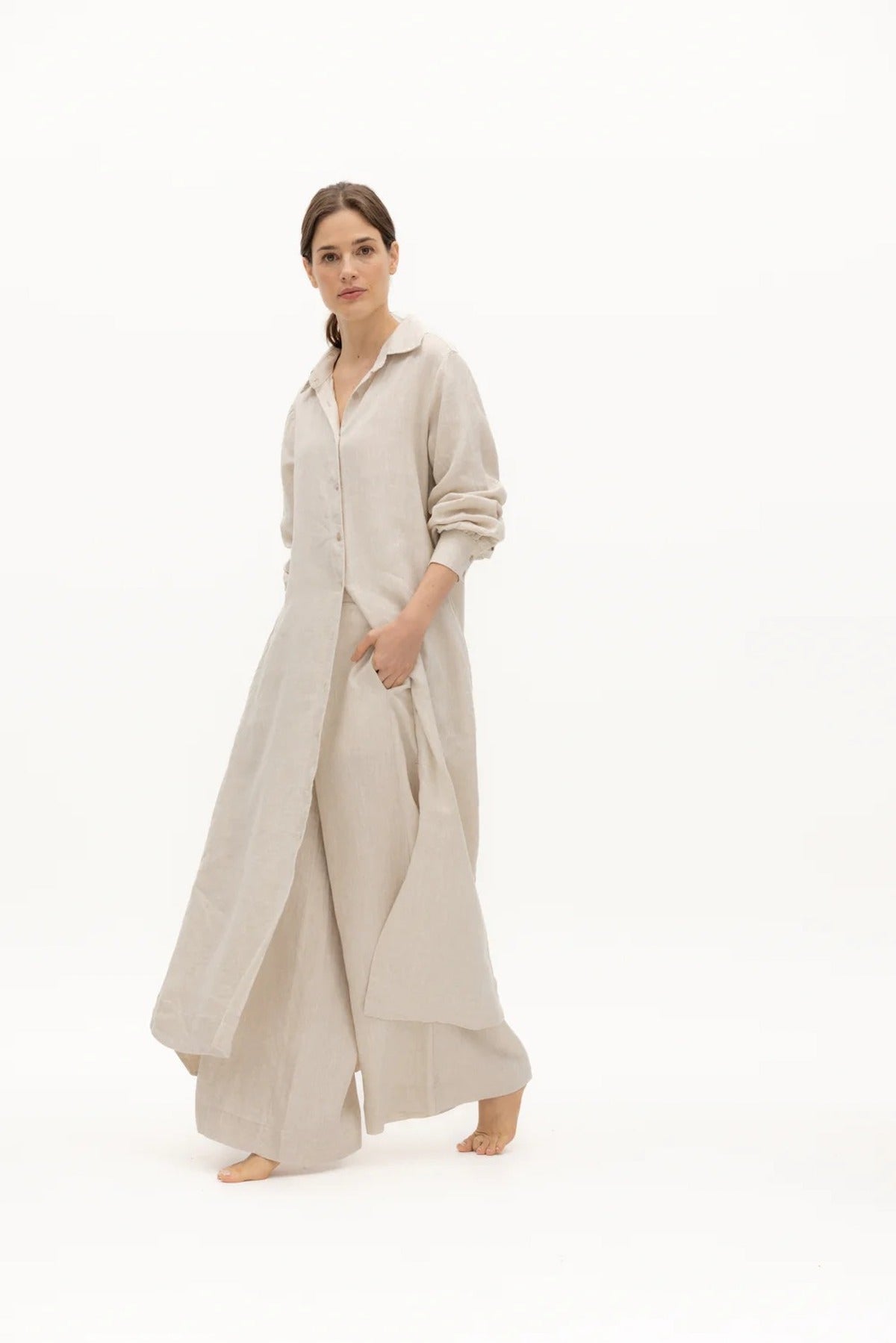 Destino Linen Pants - EVAMAIA