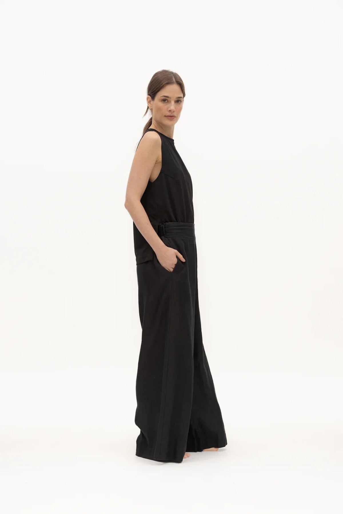 Destino Linen Pants - EVAMAIA