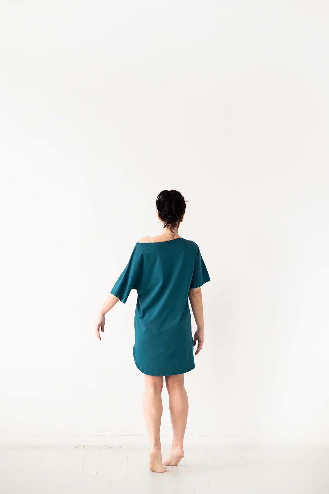 Easy Boatneck Nightshirt - EVAMAIA