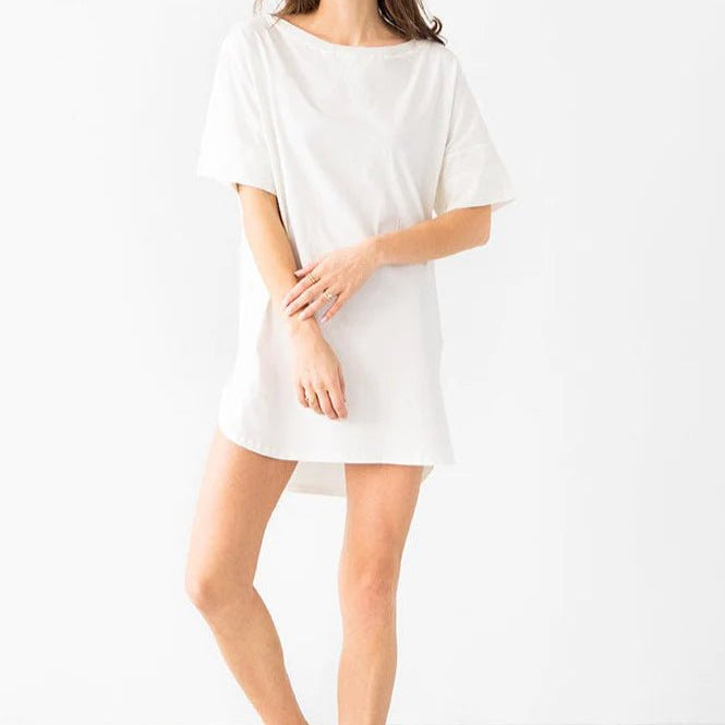 Easy Boatneck Nightshirt - EVAMAIA