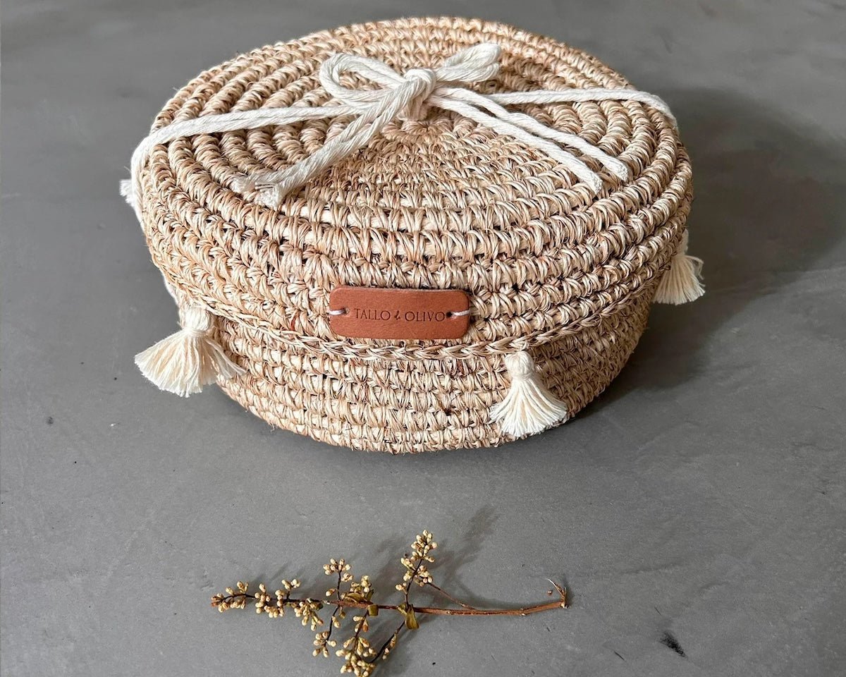 Fique Woven Bread Basket - EVAMAIA