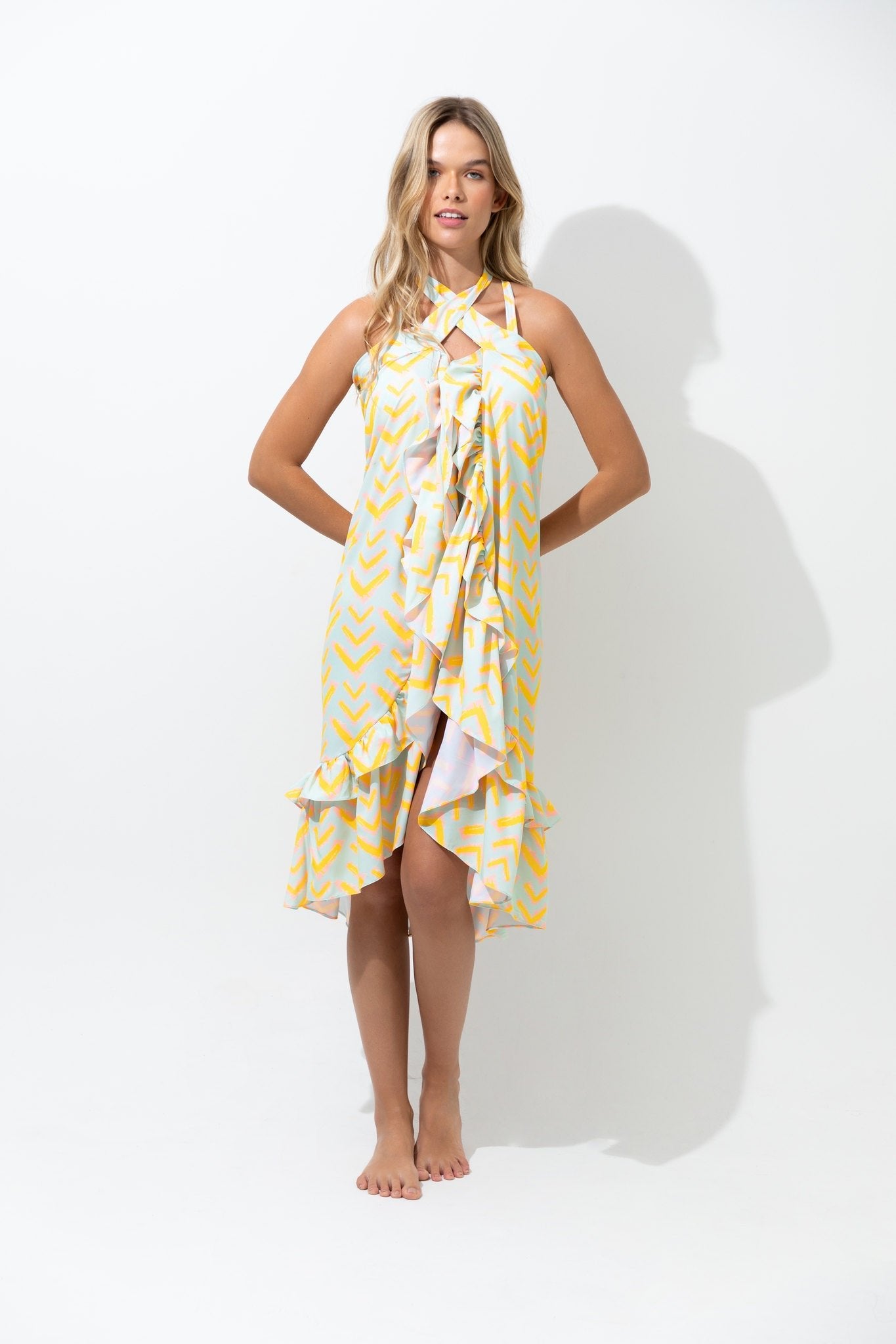 Fletch Wrap Skirt and Cover Up Dress - One Size - EVAMAIA