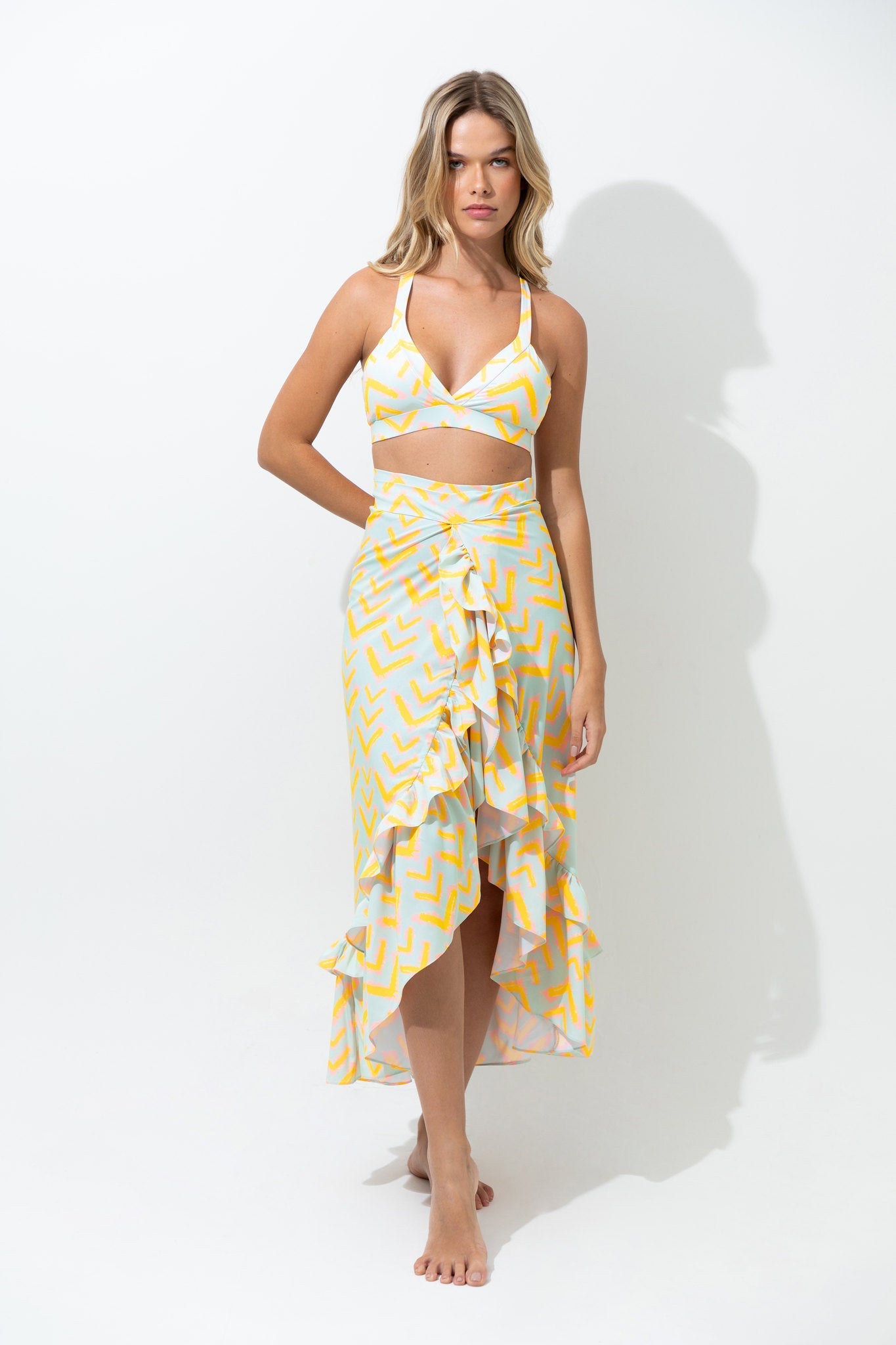 Fletch Wrap Skirt and Cover Up Dress - One Size - EVAMAIA