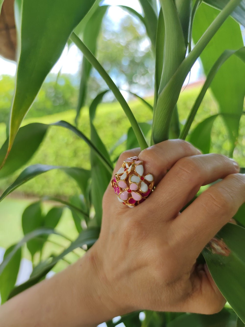 Hydrangea Ring - EVAMAIA
