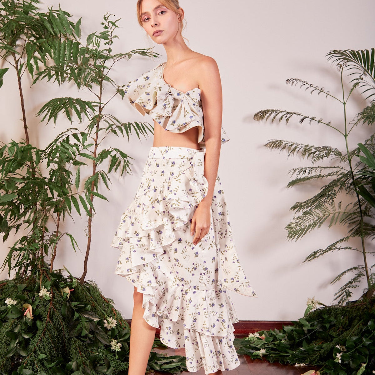 Jazmin Midi Skirt - EVAMAIA