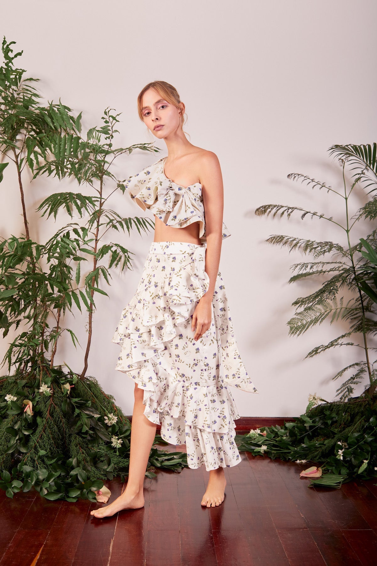 Jazmin Midi Skirt - EVAMAIA