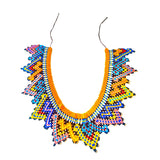 Layered Beaded Necklace - EVAMAIA