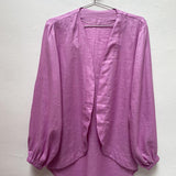 Lila Gown and Shorts