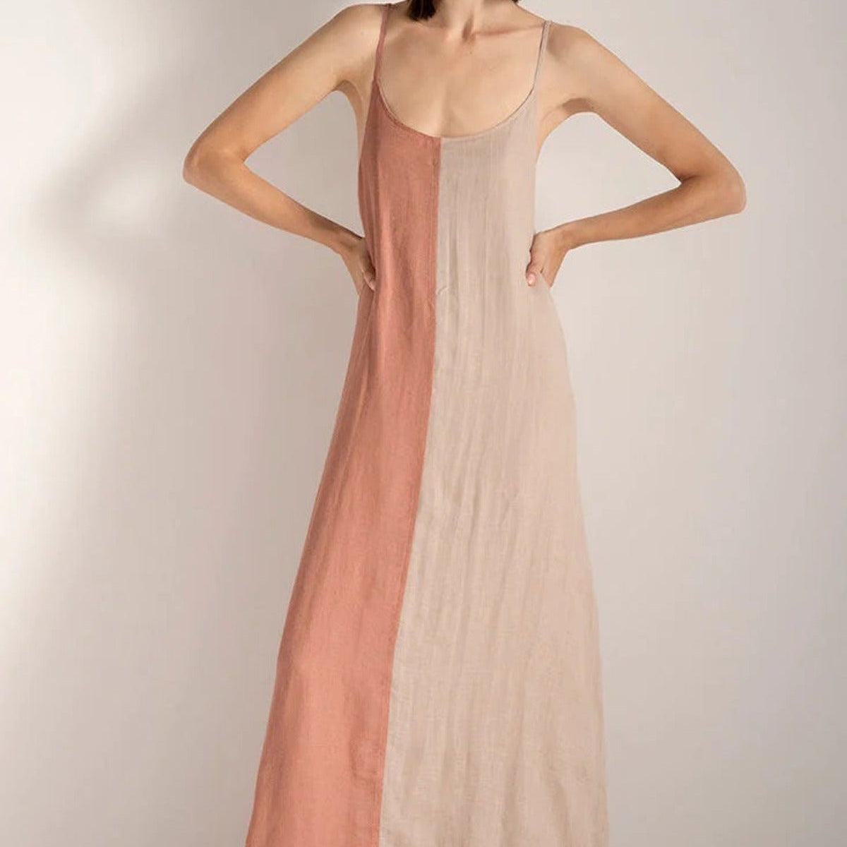 Elegant Linen Dress