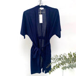 Navy Summer Robe Cotton