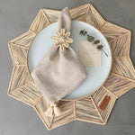 Lotus Placemats - Set of 6 - EVAMAIA