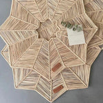 Lotus Placemats - Set of 6 - EVAMAIA
