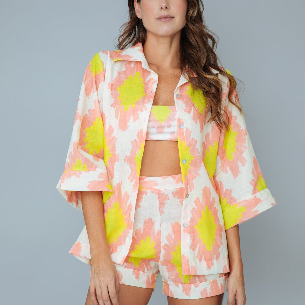 Malay Button Down Shirt in S/M - EVAMAIA