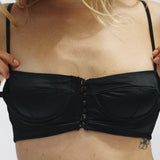 Mambo Satin Bra with Gloves - EVAMAIA
