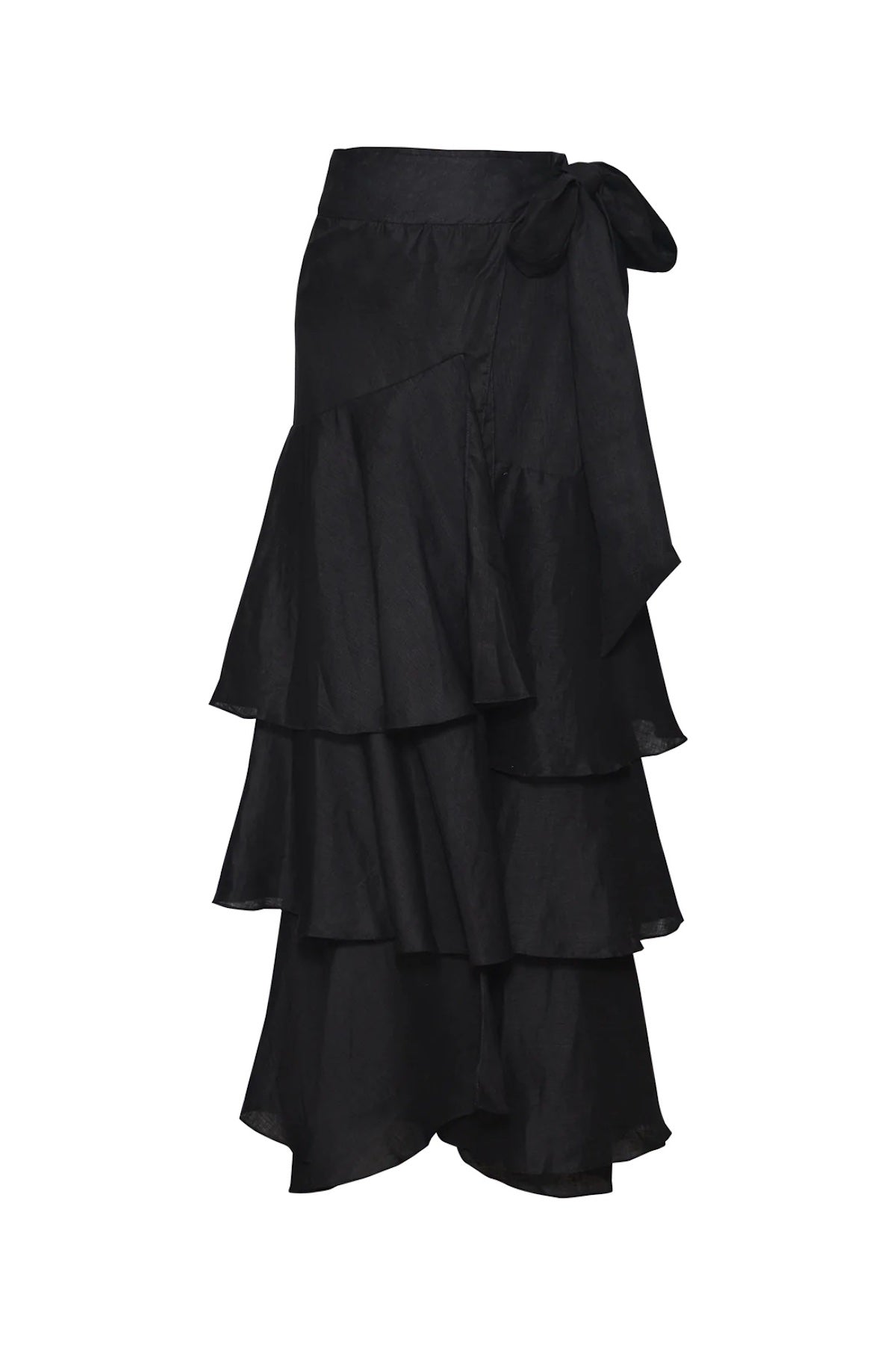Midnight Clavel Ankle Skirt - EVAMAIA
