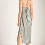 Moonlight Satin Nightgown - EVAMAIA