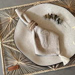Mushroom Cloth Napkins - Set of 6 - EVAMAIA