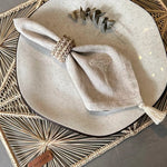 Mushroom Cloth Napkins - Set of 6 - EVAMAIA